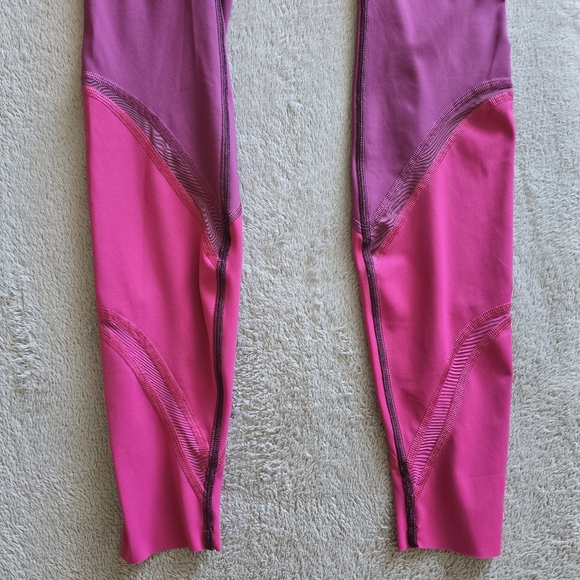 Lululemon Colour Me Ombre Tight 28" Dark Adobe/Blush Berry/Violet Red size 4 - Picture 5 of 14